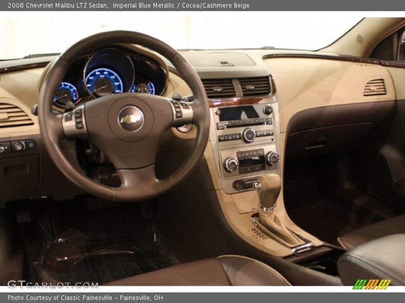 Dashboard of 2008 Malibu LTZ Sedan