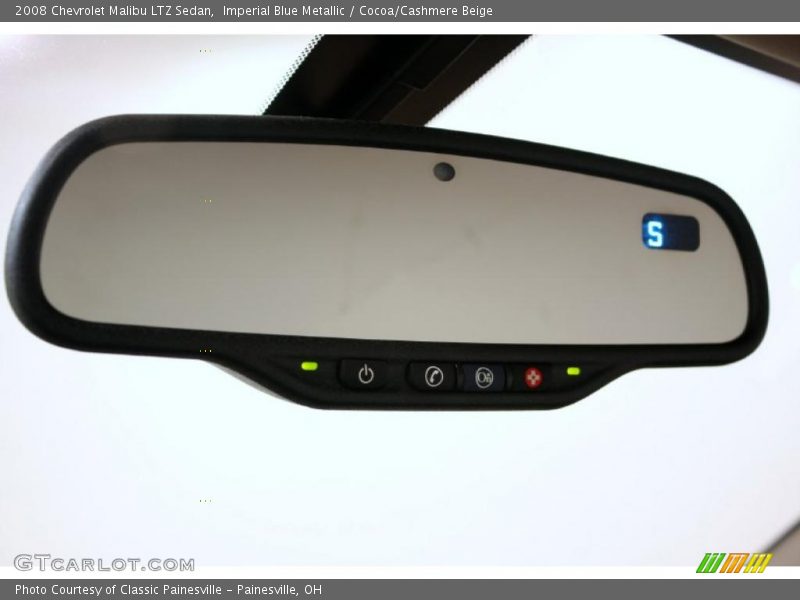 Imperial Blue Metallic / Cocoa/Cashmere Beige 2008 Chevrolet Malibu LTZ Sedan
