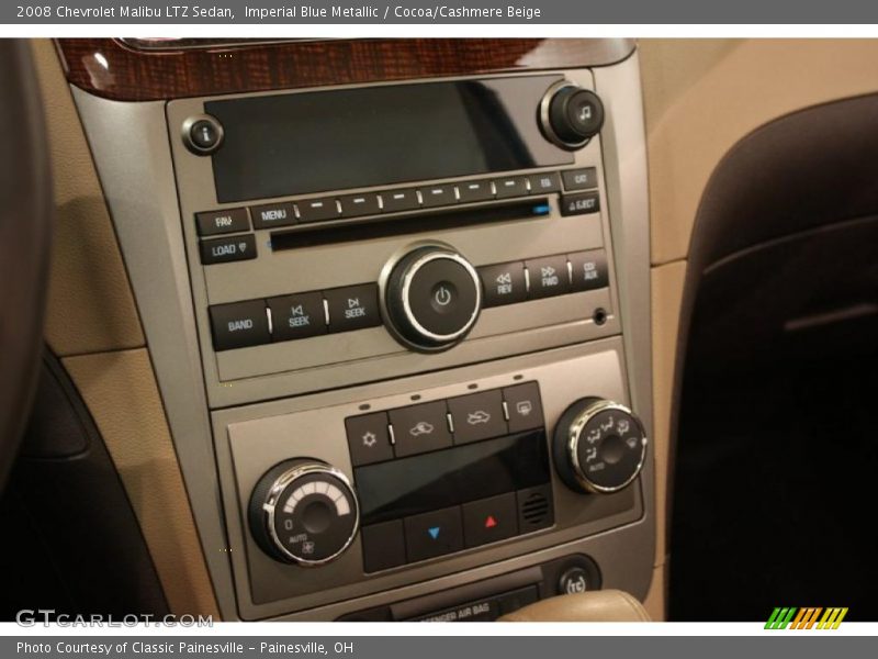Controls of 2008 Malibu LTZ Sedan