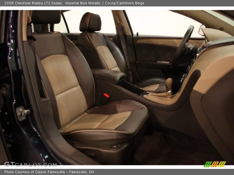 Imperial Blue Metallic / Cocoa/Cashmere Beige 2008 Chevrolet Malibu LTZ Sedan