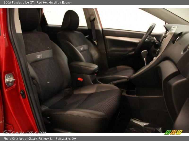 Red Hot Metallic / Ebony 2009 Pontiac Vibe GT