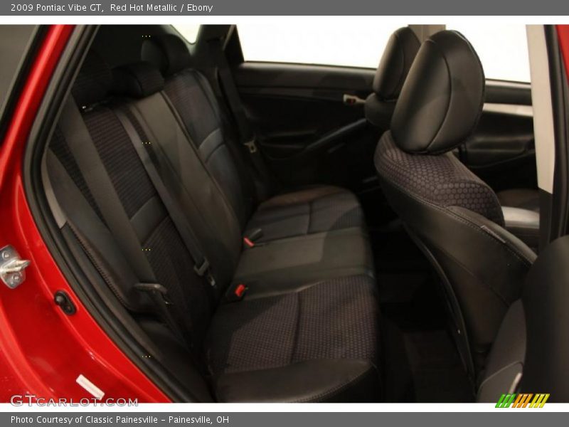 Red Hot Metallic / Ebony 2009 Pontiac Vibe GT
