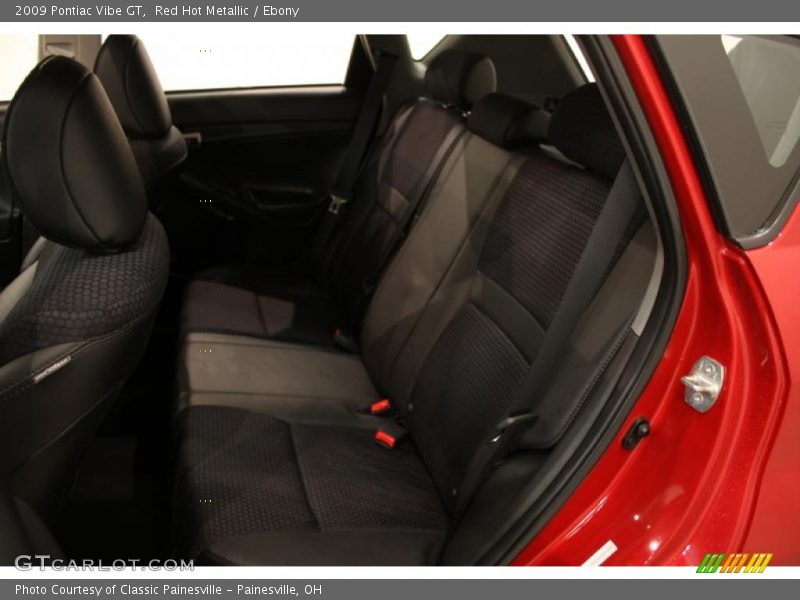 Red Hot Metallic / Ebony 2009 Pontiac Vibe GT