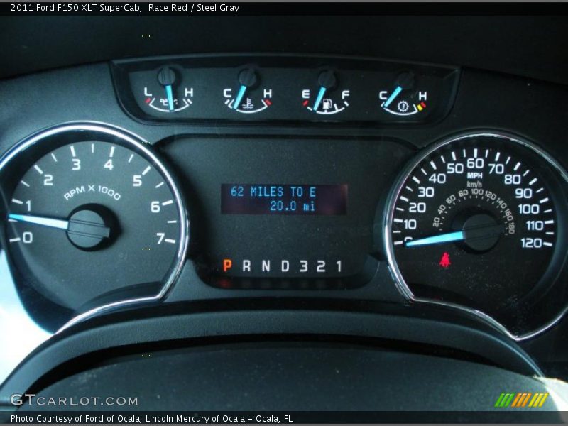  2011 F150 XLT SuperCab XLT SuperCab Gauges