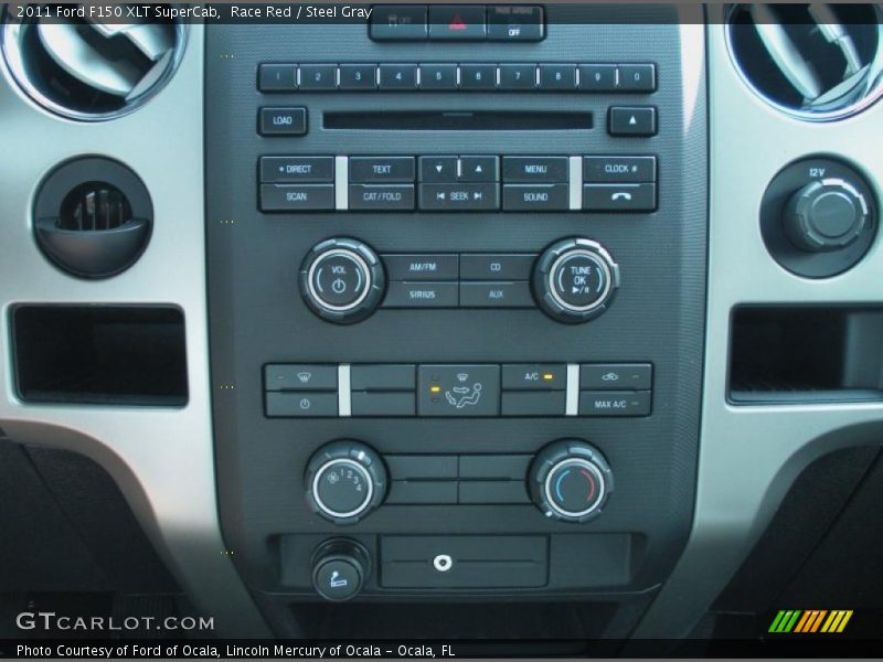 Controls of 2011 F150 XLT SuperCab