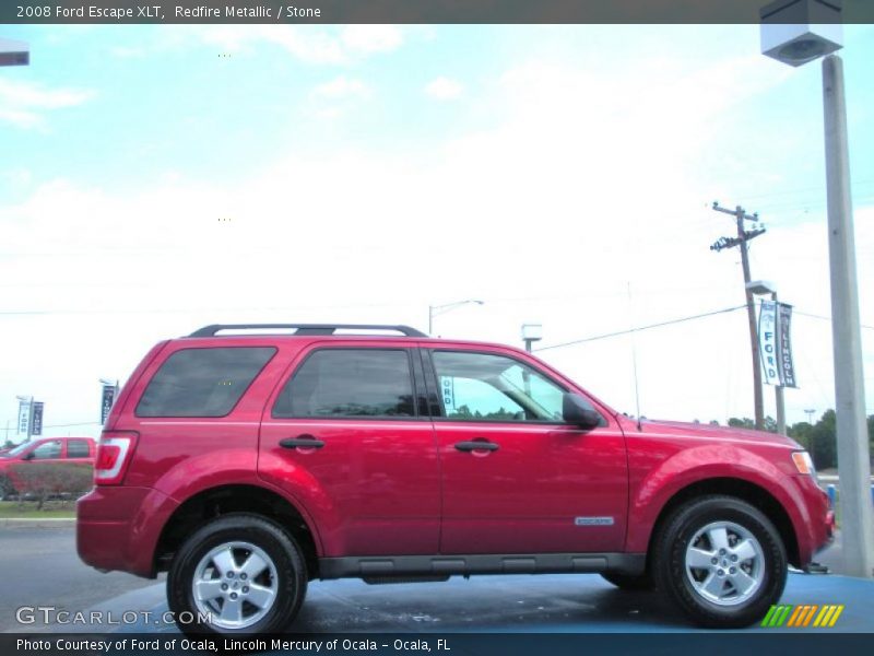 Redfire Metallic / Stone 2008 Ford Escape XLT