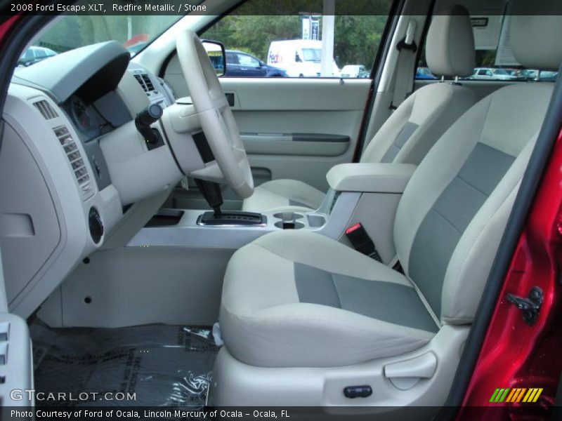 Redfire Metallic / Stone 2008 Ford Escape XLT