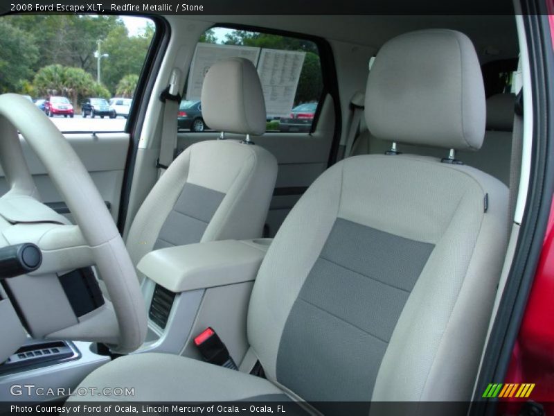 Redfire Metallic / Stone 2008 Ford Escape XLT