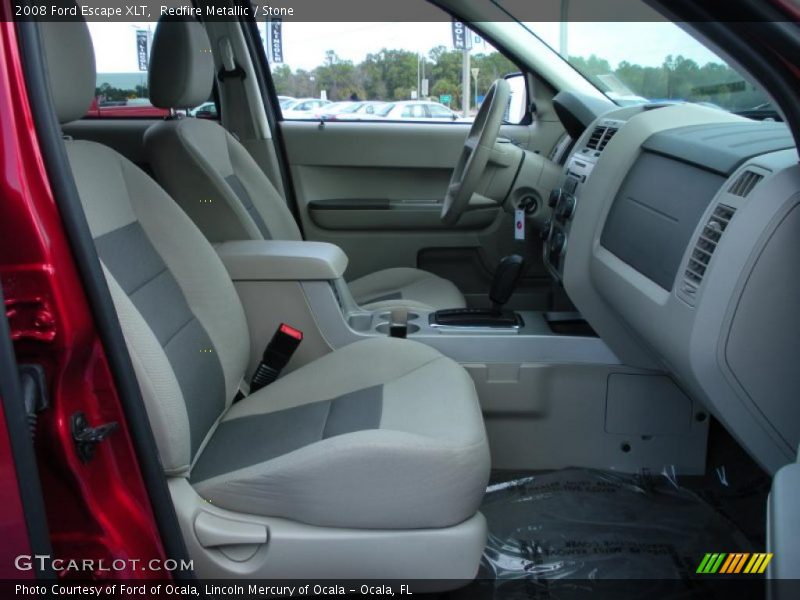 Redfire Metallic / Stone 2008 Ford Escape XLT