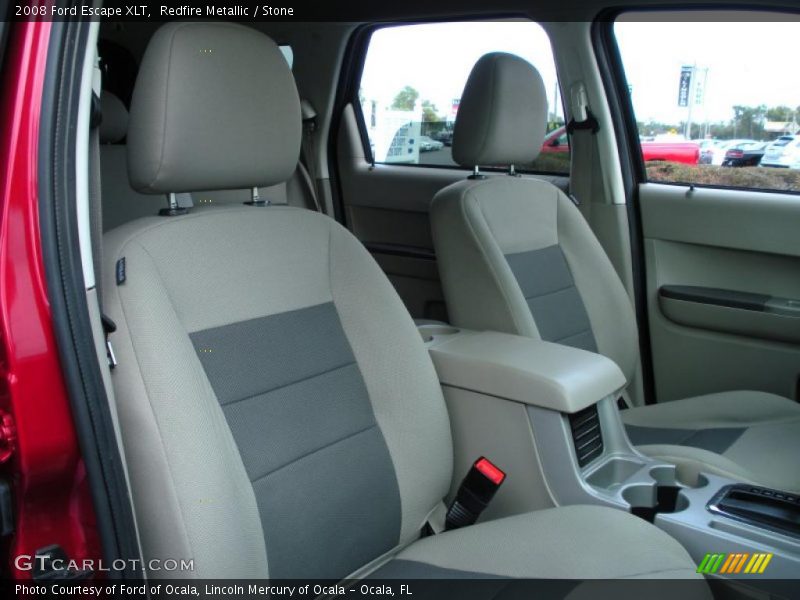 Redfire Metallic / Stone 2008 Ford Escape XLT
