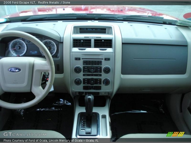 Redfire Metallic / Stone 2008 Ford Escape XLT