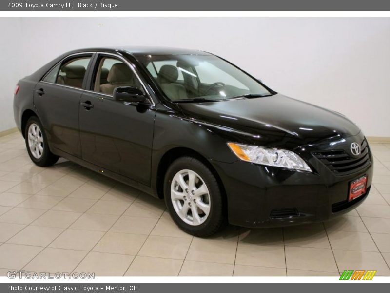 Black / Bisque 2009 Toyota Camry LE