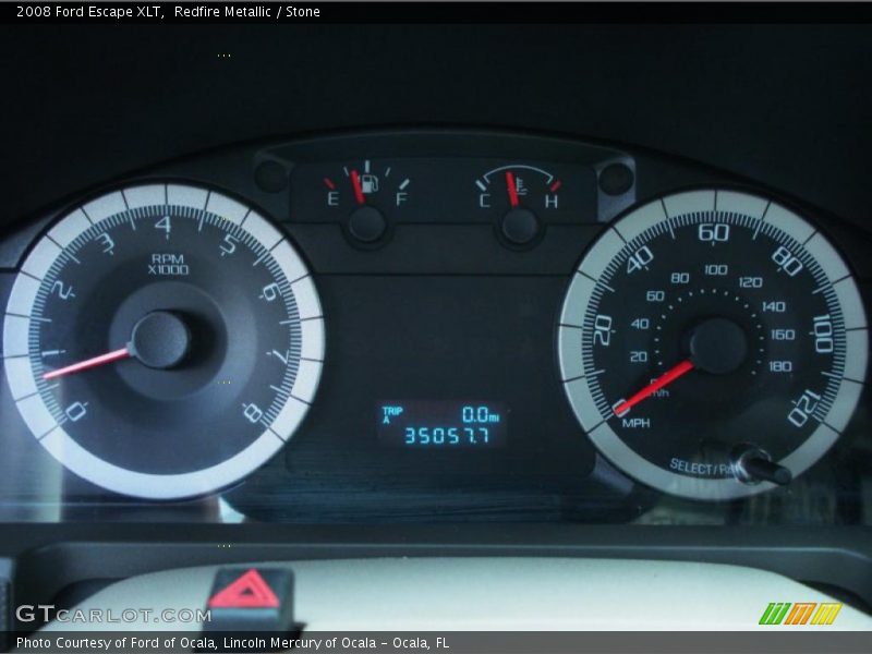Redfire Metallic / Stone 2008 Ford Escape XLT