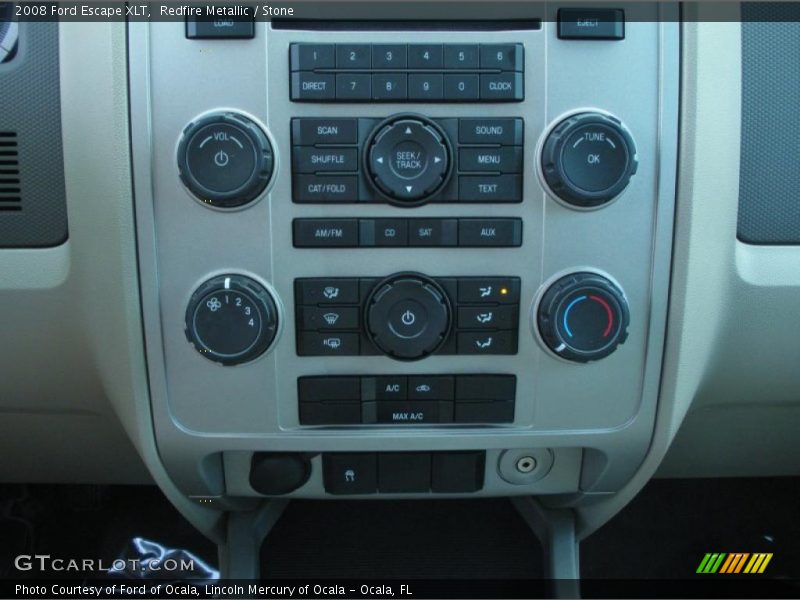 Redfire Metallic / Stone 2008 Ford Escape XLT