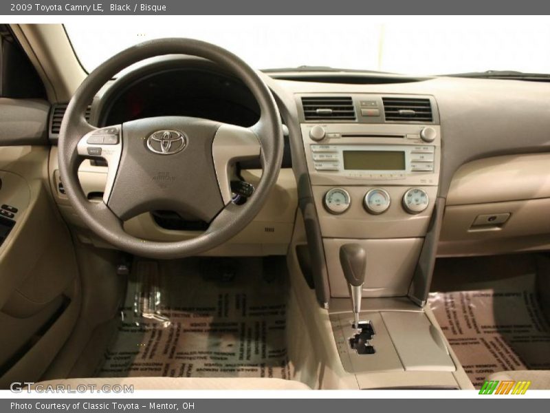 Black / Bisque 2009 Toyota Camry LE