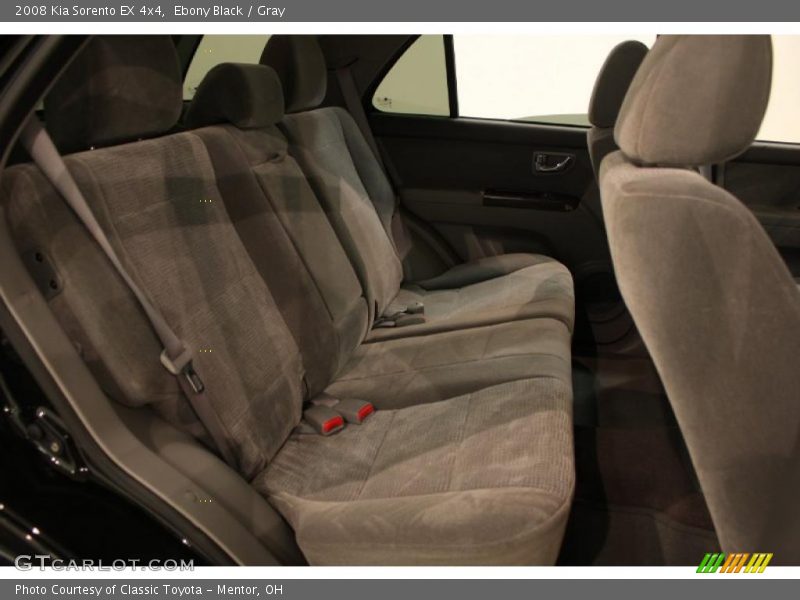 Ebony Black / Gray 2008 Kia Sorento EX 4x4