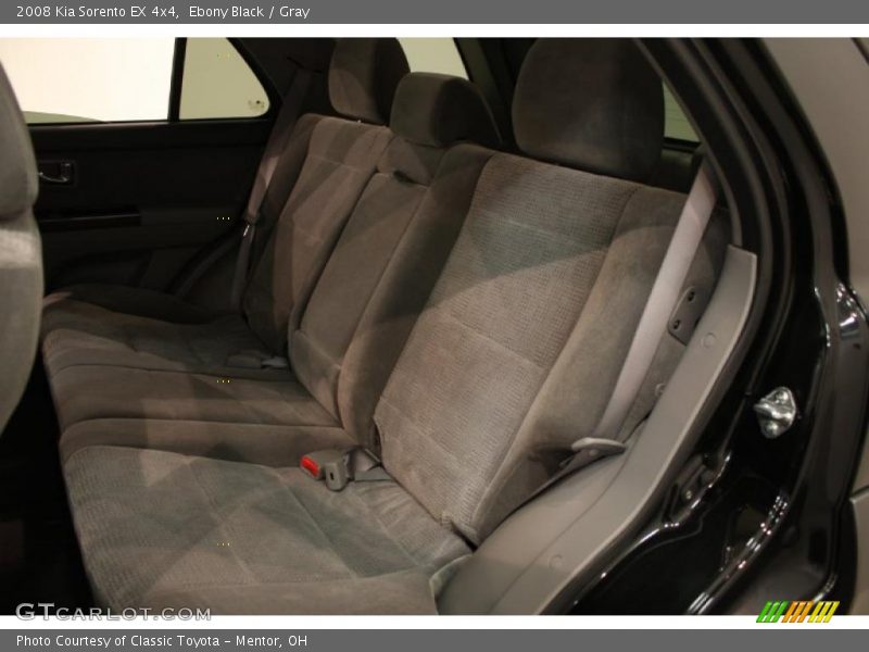 Ebony Black / Gray 2008 Kia Sorento EX 4x4
