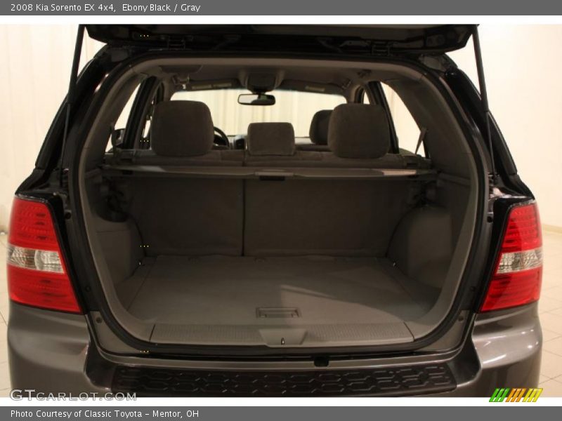 Ebony Black / Gray 2008 Kia Sorento EX 4x4