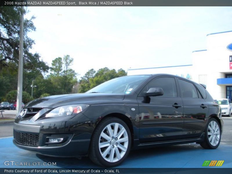 Black Mica / MAZDASPEED Black 2008 Mazda MAZDA3 MAZDASPEED Sport