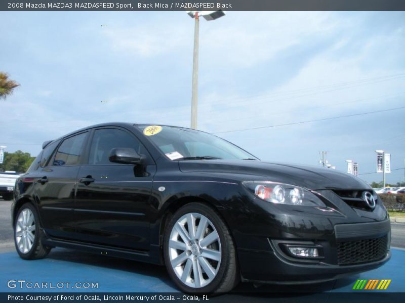 Black Mica / MAZDASPEED Black 2008 Mazda MAZDA3 MAZDASPEED Sport