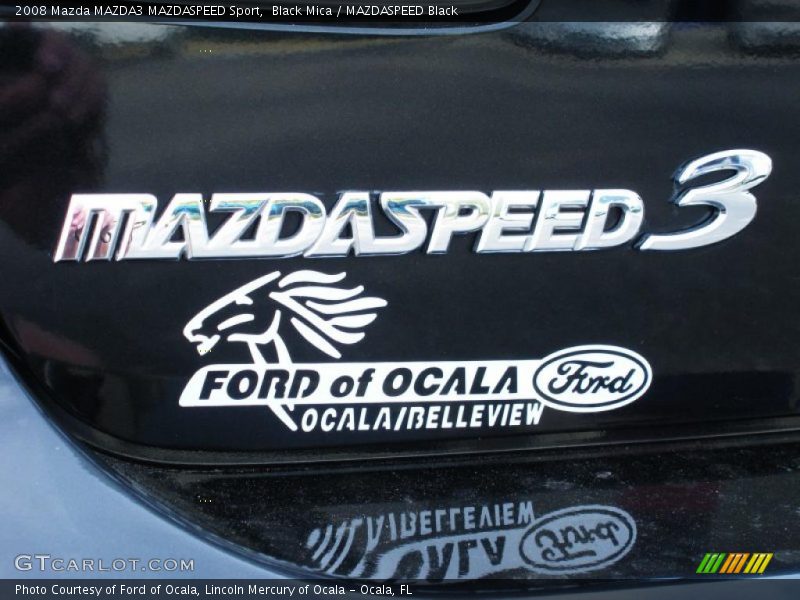 Black Mica / MAZDASPEED Black 2008 Mazda MAZDA3 MAZDASPEED Sport