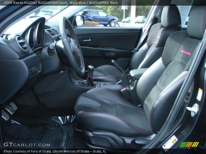 Black Mica / MAZDASPEED Black 2008 Mazda MAZDA3 MAZDASPEED Sport