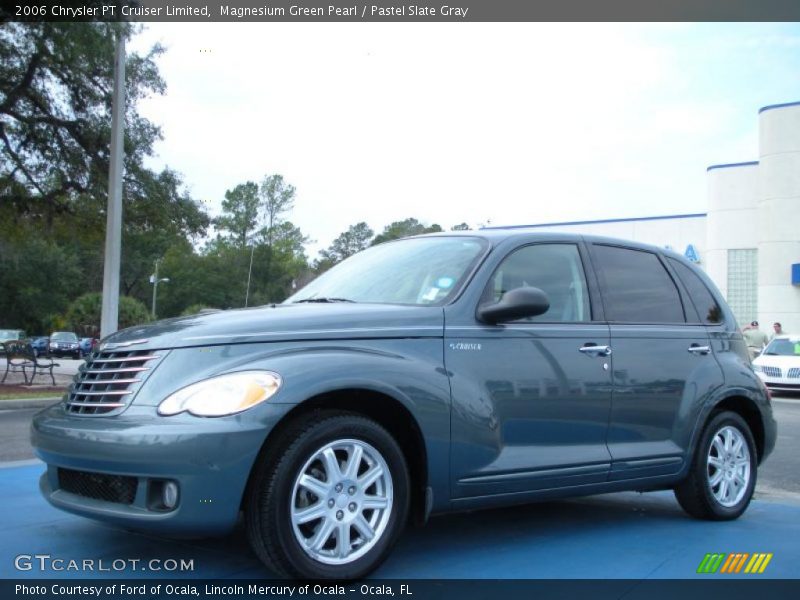 Magnesium Green Pearl / Pastel Slate Gray 2006 Chrysler PT Cruiser Limited