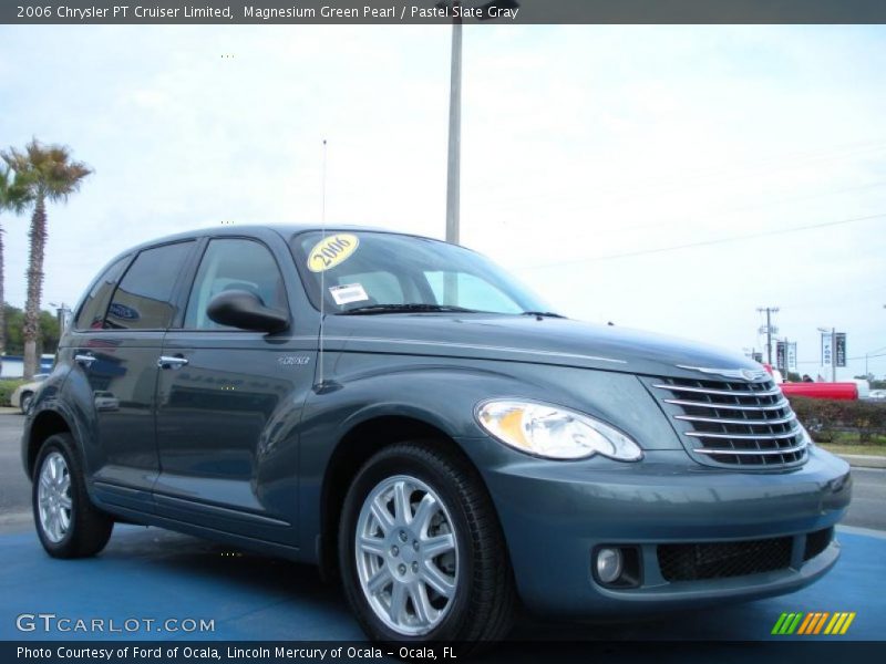 Magnesium Green Pearl / Pastel Slate Gray 2006 Chrysler PT Cruiser Limited