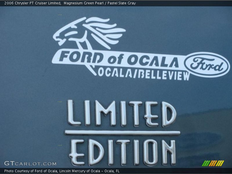 Magnesium Green Pearl / Pastel Slate Gray 2006 Chrysler PT Cruiser Limited