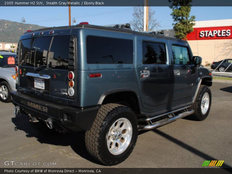 Stealth Gray Metallic / Ebony Black 2005 Hummer H2 SUV