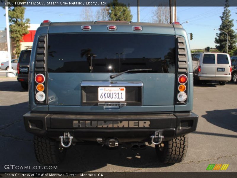 Stealth Gray Metallic / Ebony Black 2005 Hummer H2 SUV