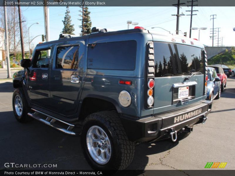 Stealth Gray Metallic / Ebony Black 2005 Hummer H2 SUV