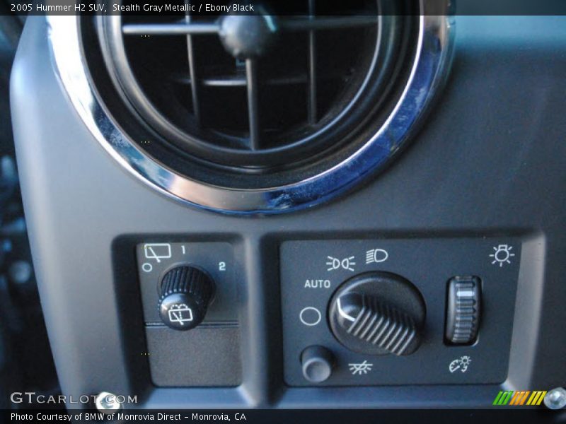 Stealth Gray Metallic / Ebony Black 2005 Hummer H2 SUV