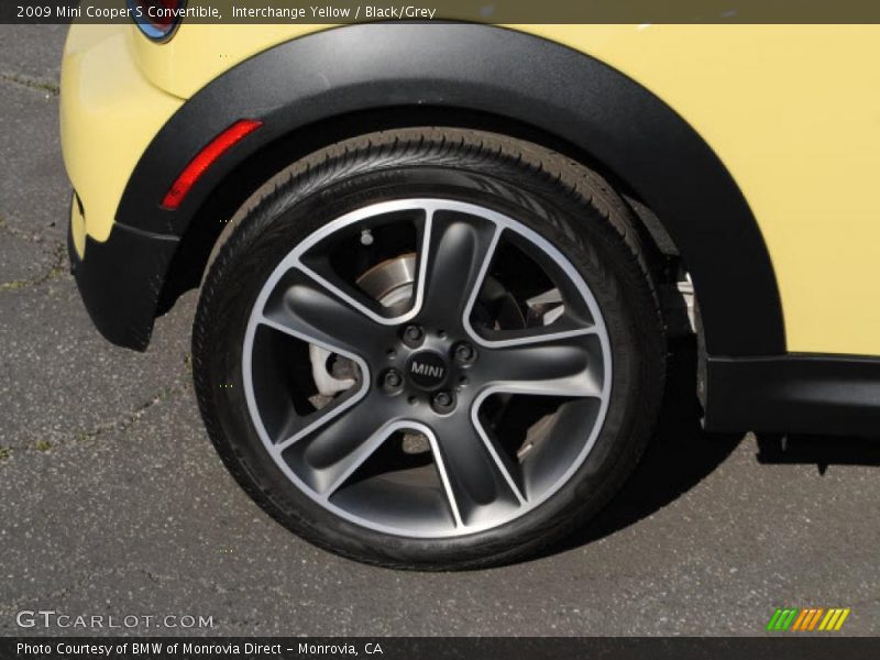 Interchange Yellow / Black/Grey 2009 Mini Cooper S Convertible