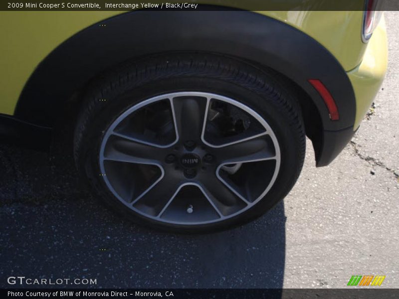 Interchange Yellow / Black/Grey 2009 Mini Cooper S Convertible