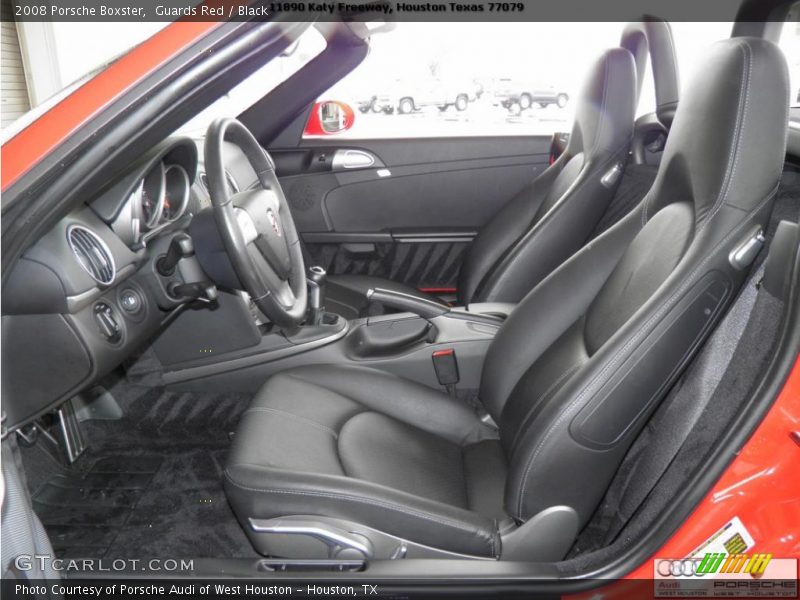 Guards Red / Black 2008 Porsche Boxster
