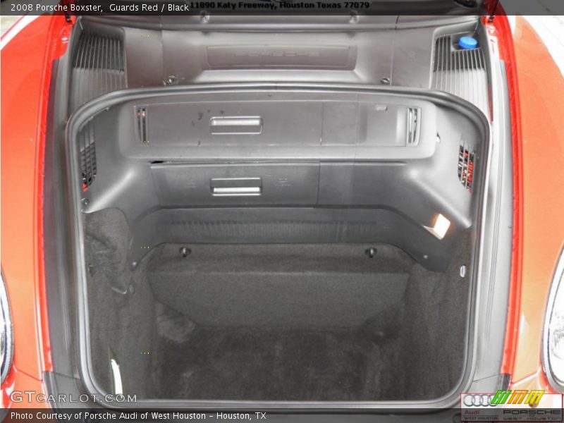 Guards Red / Black 2008 Porsche Boxster