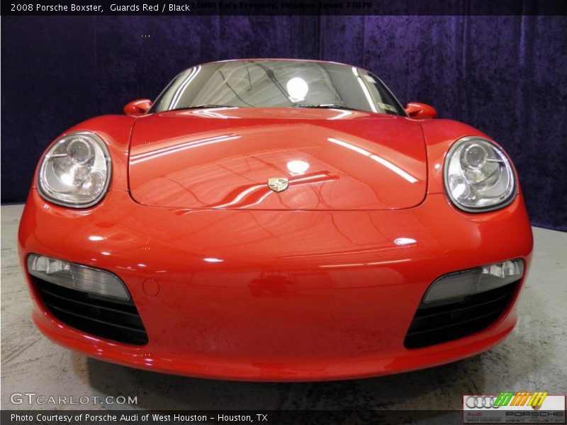Guards Red / Black 2008 Porsche Boxster