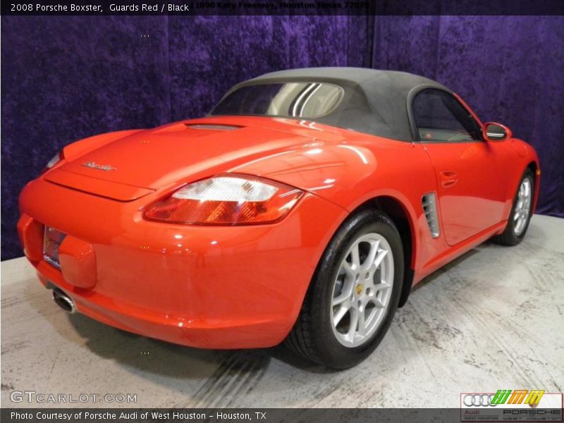Guards Red / Black 2008 Porsche Boxster