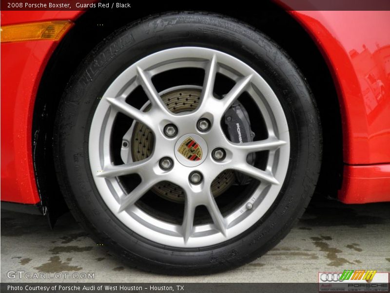 Guards Red / Black 2008 Porsche Boxster