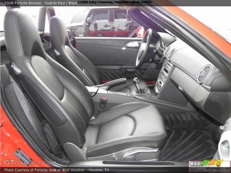 Guards Red / Black 2008 Porsche Boxster