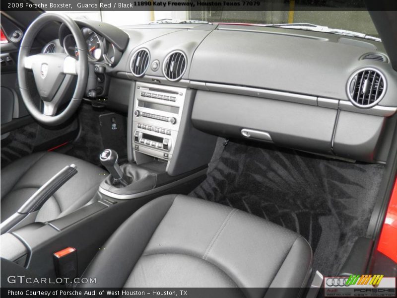 Guards Red / Black 2008 Porsche Boxster