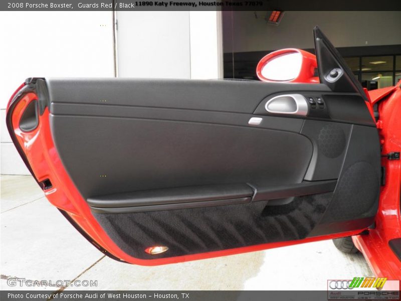 Guards Red / Black 2008 Porsche Boxster
