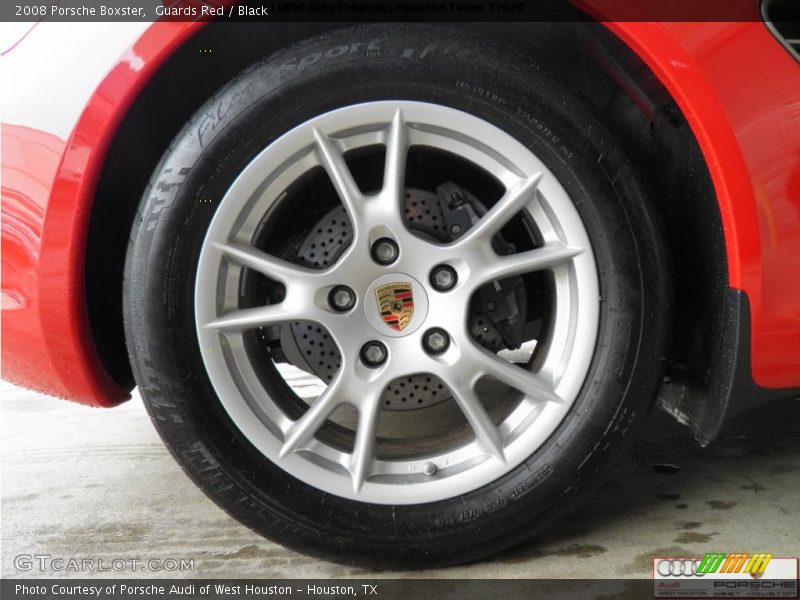 Guards Red / Black 2008 Porsche Boxster