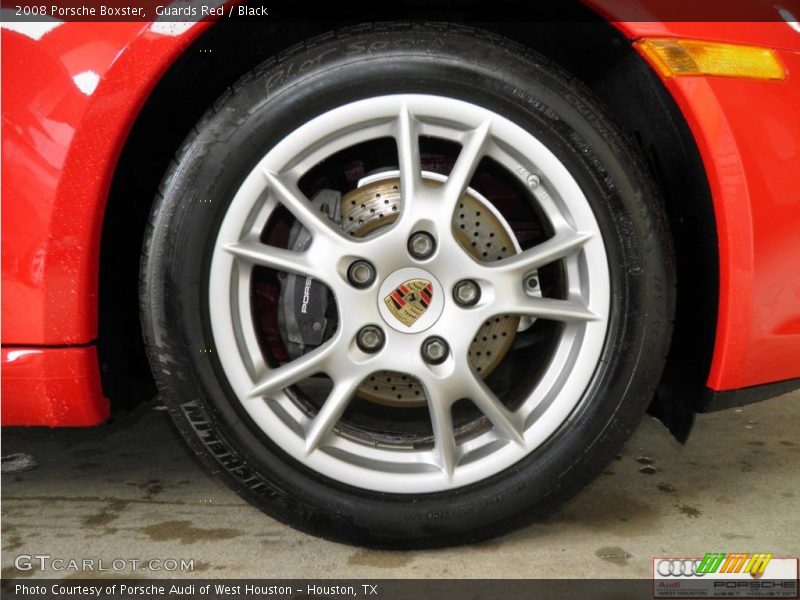 Guards Red / Black 2008 Porsche Boxster