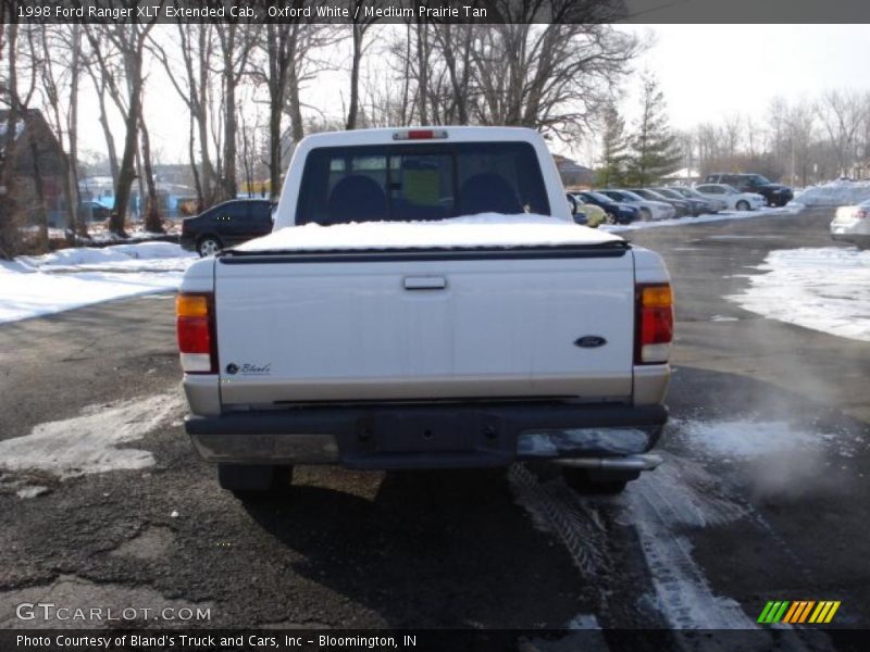 Oxford White / Medium Prairie Tan 1998 Ford Ranger XLT Extended Cab
