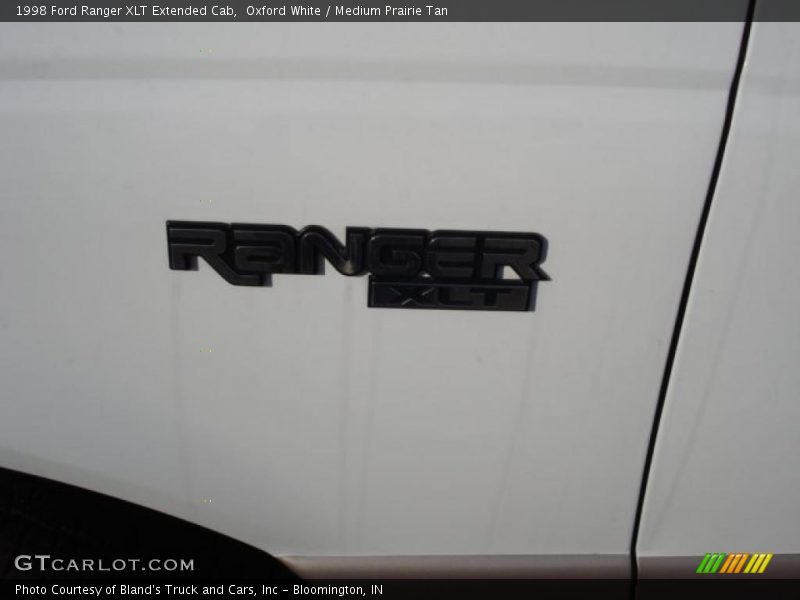 Oxford White / Medium Prairie Tan 1998 Ford Ranger XLT Extended Cab