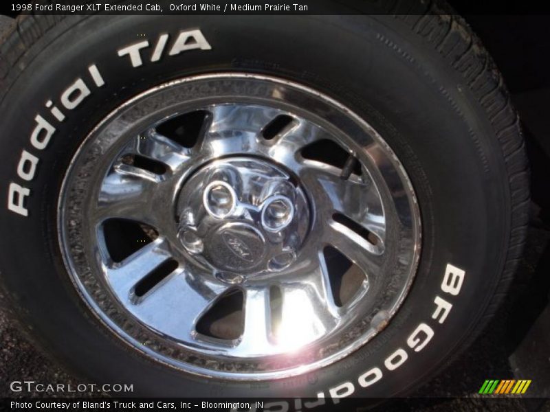 Oxford White / Medium Prairie Tan 1998 Ford Ranger XLT Extended Cab
