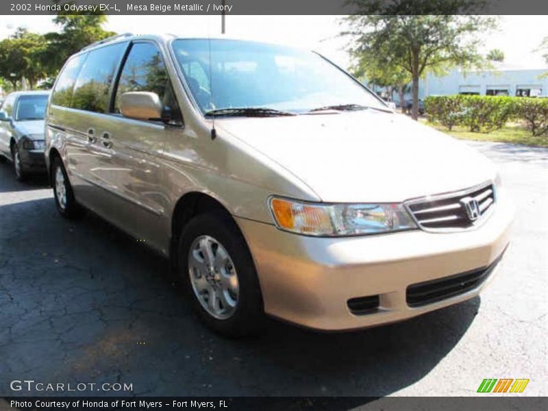 Mesa Beige Metallic / Ivory 2002 Honda Odyssey EX-L