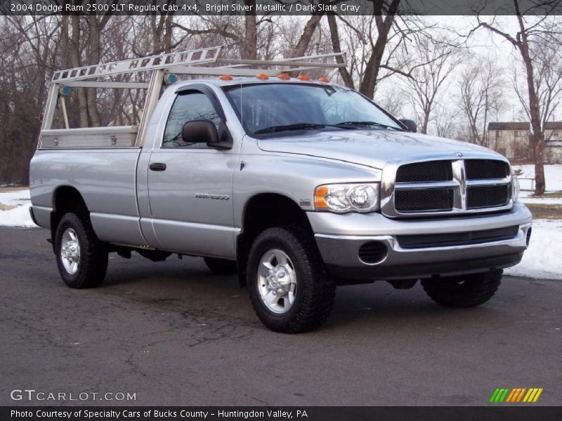 Bright Silver Metallic / Dark Slate Gray 2004 Dodge Ram 2500 SLT Regular Cab 4x4